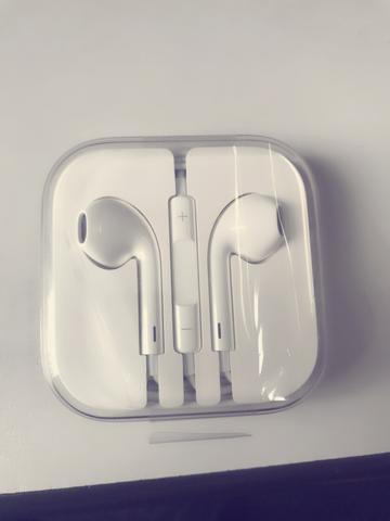 Fone original Apple, para iPhone 6s (entrada P2)