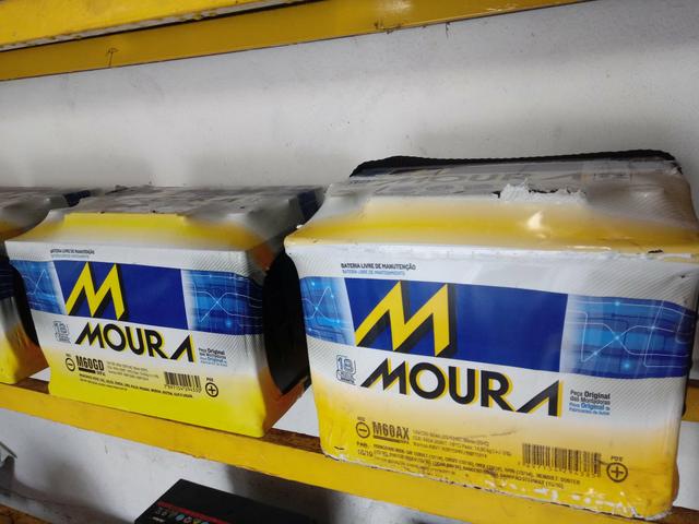 Promoçao bateria moura 60 ah nova