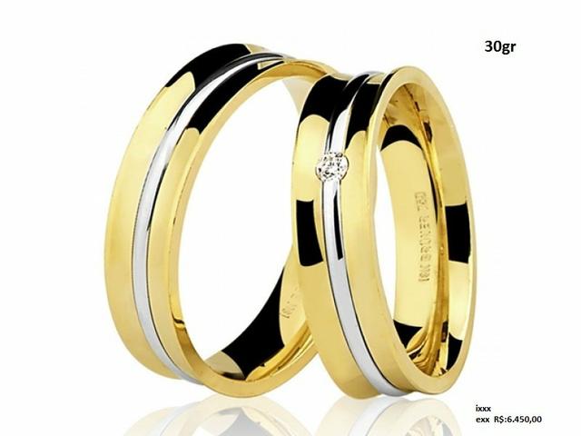 Aliança de casamento, em ouro 18k, em até 12x no Cartão Premium!! - Foto 6