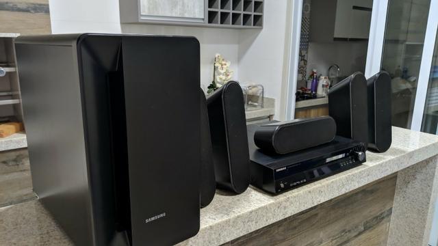 Home Theater Samsung Ht-x70t 1200w Rms completo - Foto 4