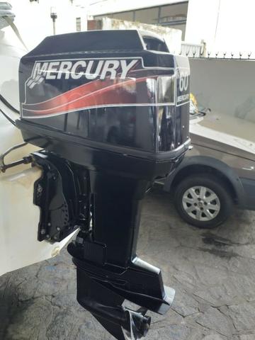 Lancha Styx 16 pes Motor 60 Mercury "Impecável" 7 Lugares - Foto 11