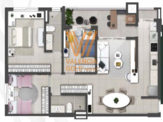 BOSC ECO RESIDENCE | 94 m² | 3 Dorm | Suíte | Vaga Dupla | Bom Retiro - Foto 12