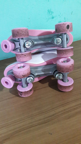 Vendo patins profissional ou troco por um celular - Foto 2