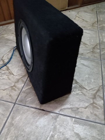 Caixa slim sub bravox bobina dupla 10 polegadas - Foto 2