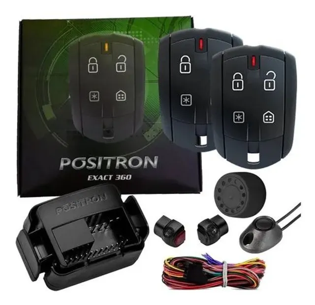 Alarme Positron Ex Exact Ex360 De Carro Automotivo Universal<br><br><br>