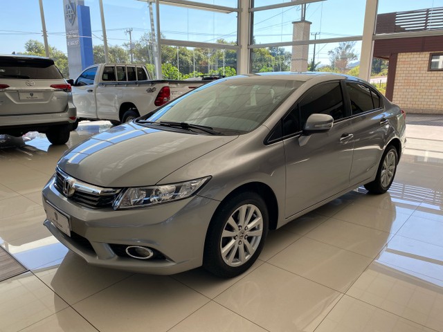 LINDO CIVIC 2.0 LXR 2014, AUTOMÁTICO, COURO, REVISADO.