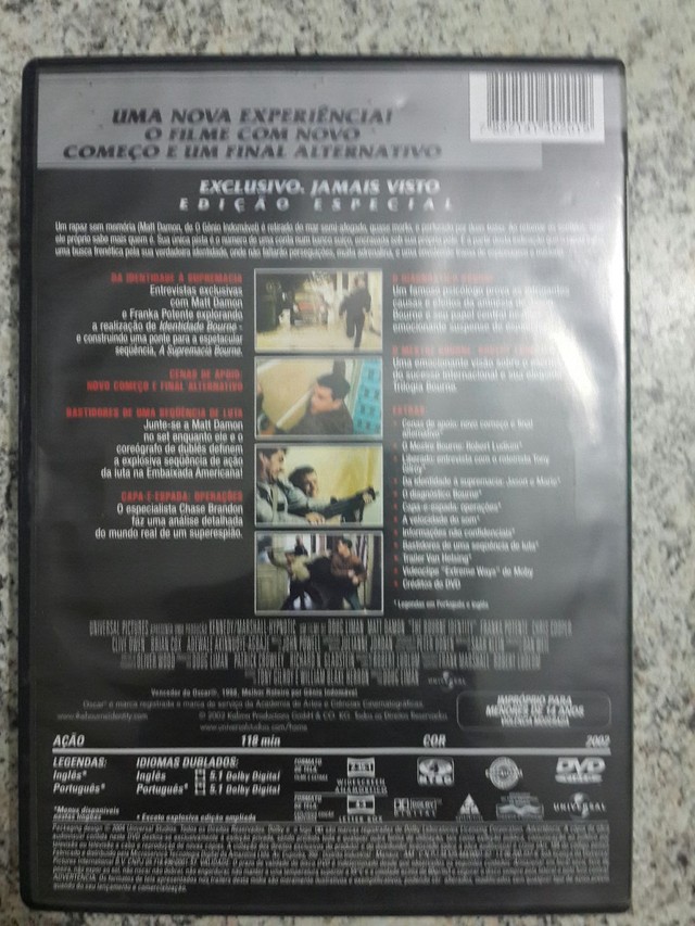 DVD Identidade Bourne - Foto 2