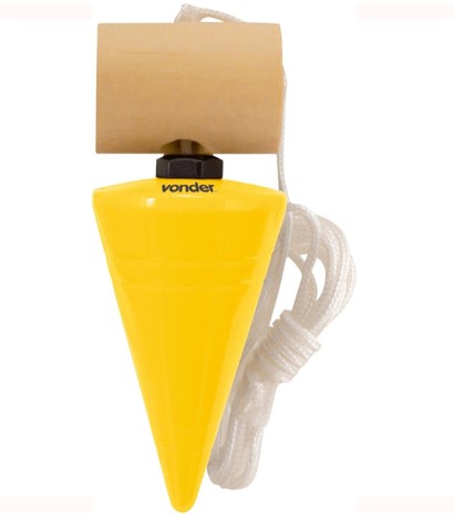 Prumo de Centro de Metal 400g Vonder