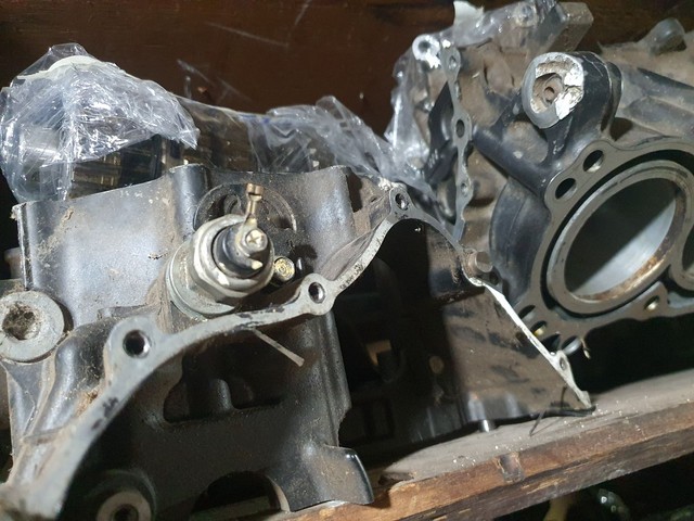 Motor hornet 600 Honda 2014 aberto peça 
