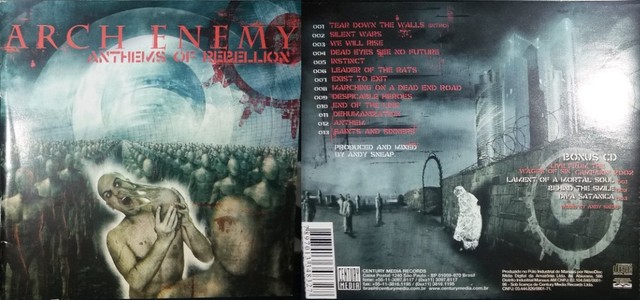 Death - Individual Thought Patterns + Arch Enemy - Anthems Of Rebellion - Foto 5