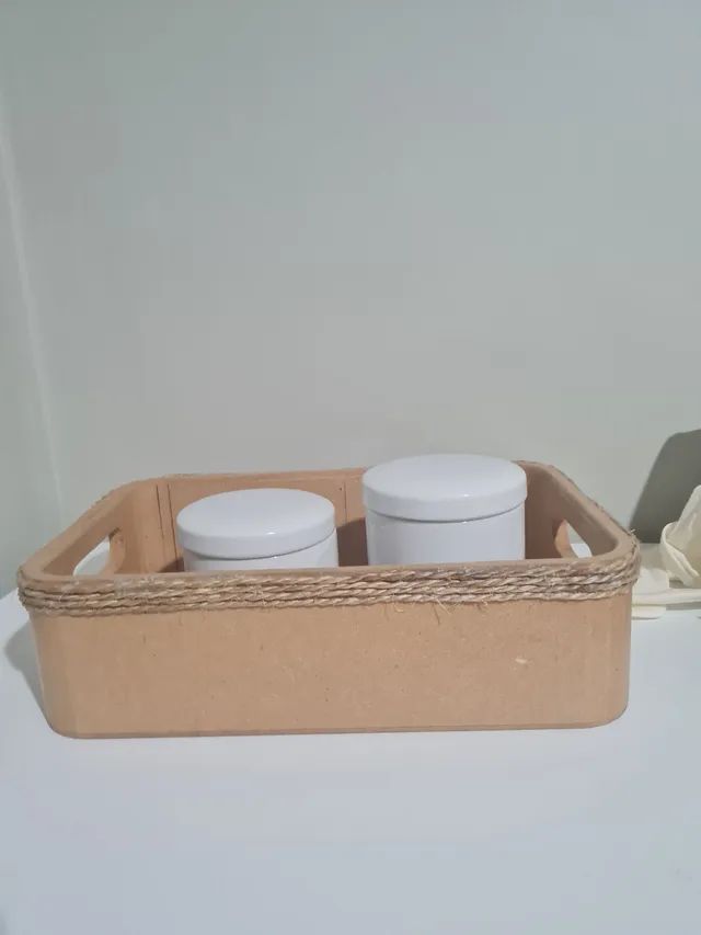 Kit Higiene de bebê Porcelana - Foto 4