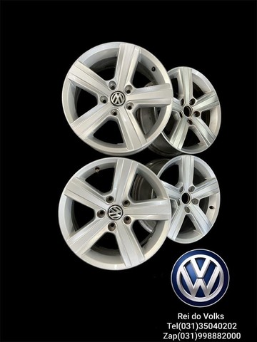 Jogo de roda aro 16 5 furos original do Golf TSI 