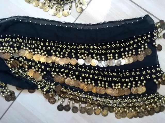 roupa profissional de dança do ventre. 