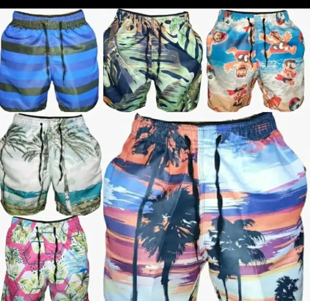 Shorts bermuda masculino 