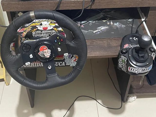 Simulador de corrida volante logitech G27 - Videogames - Centro