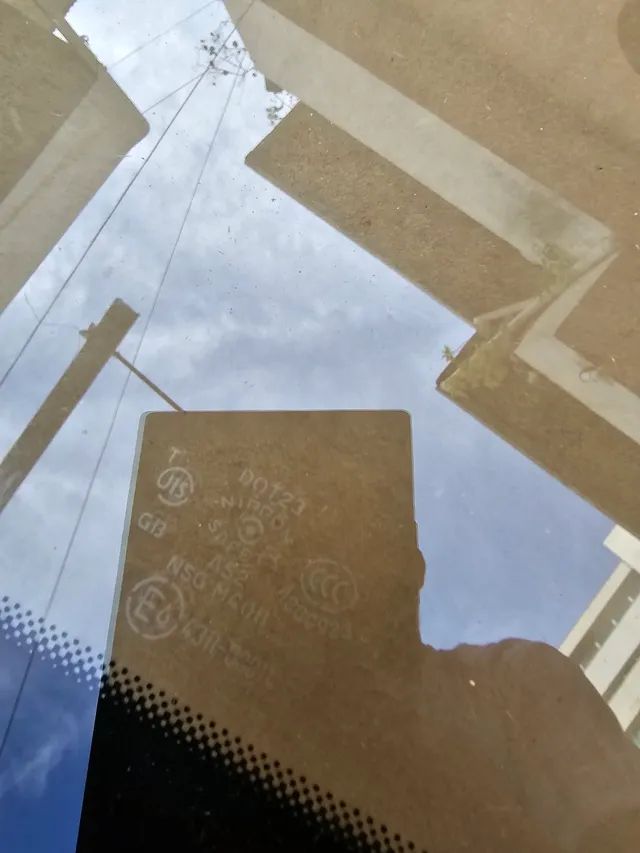 Escavadeira John deere hitachi vidro vigia novo original 4651656