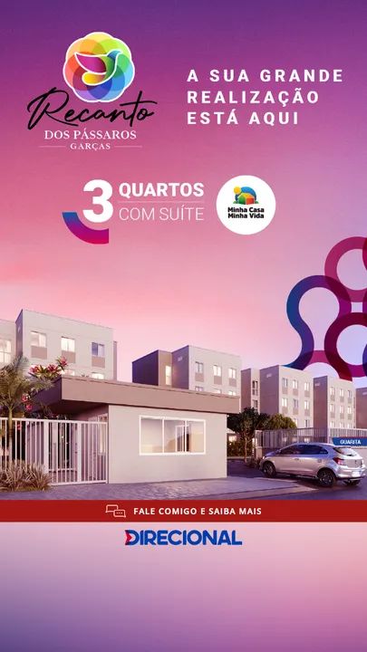 NA - 3 quartos com suíte no Recanto das Emas