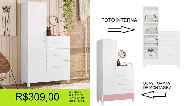 Comoda a pronta entrega