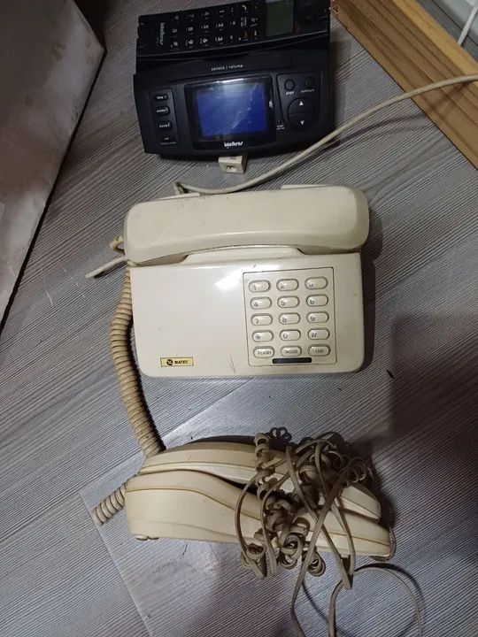 Telefone Fixo com Fio - Marca: Mafetec
