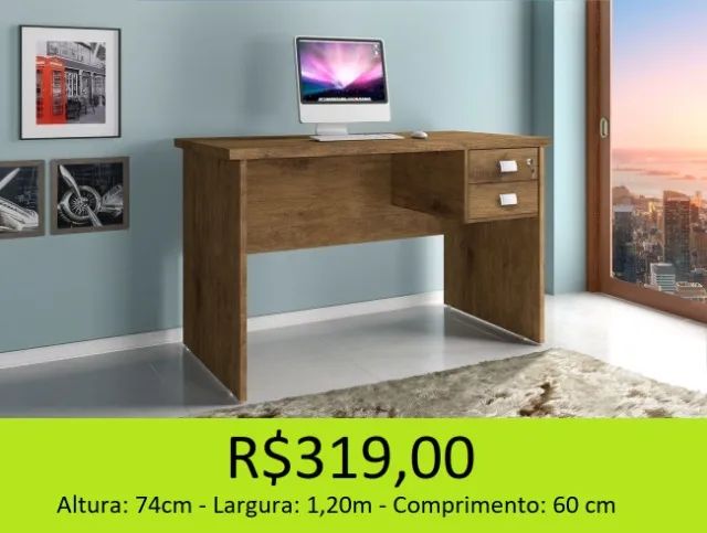 Mesa escrivaninha - produto a pronta entrega  - Foto 3