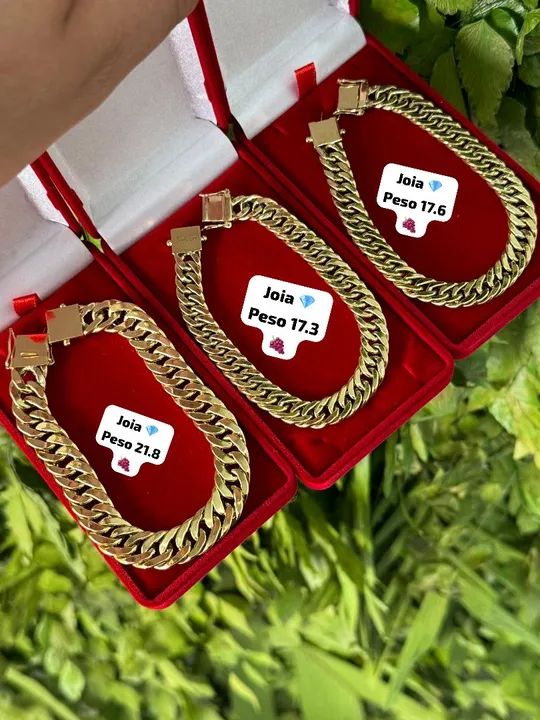 Pulseira de ouro 18k