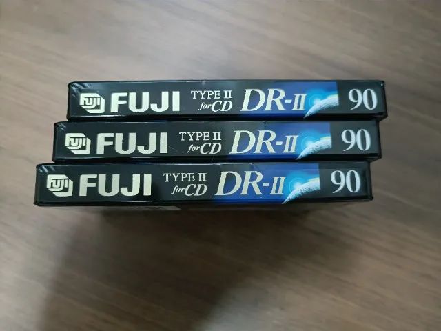 3 Fitas K7 Fuji DRII 90 - Tipo II Chrome - Lacradas - Foto 3