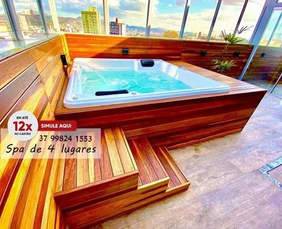 CA-SPA de 4 lugares para coberturas !