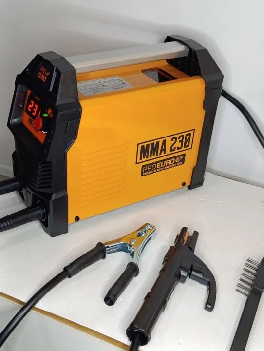 Maquina de solda 230a solda ferro alumínio e inox e tig  - Foto 2