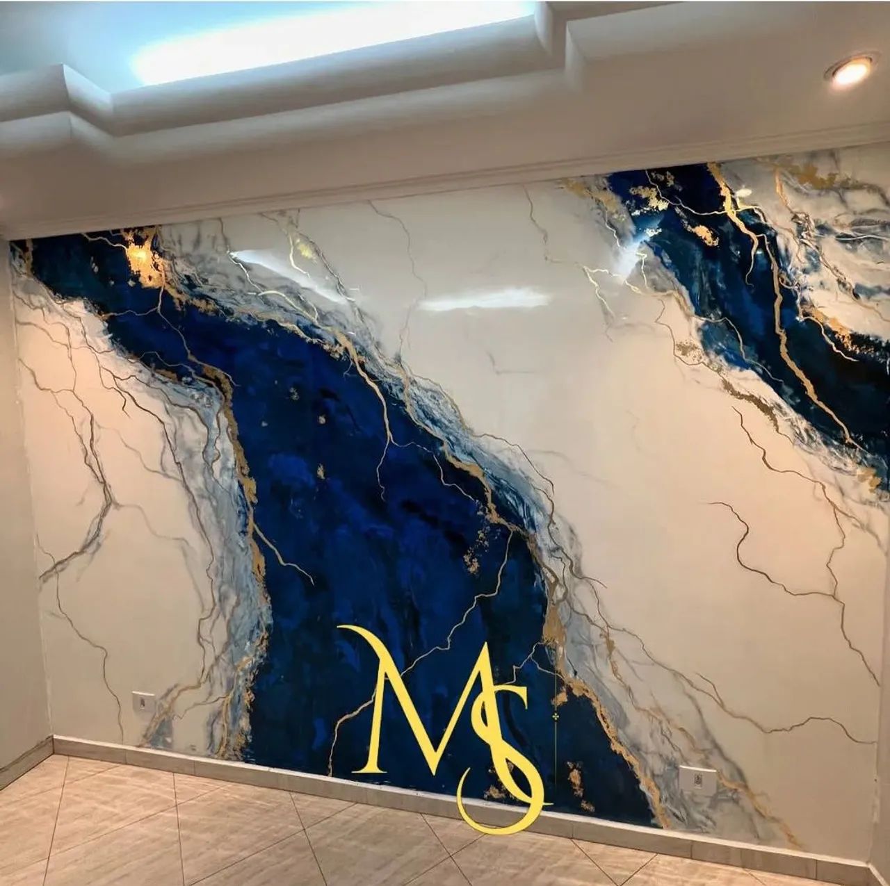 MARMORIZAÇÃO DE PAREDE - Foto 4