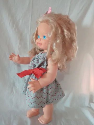 Boneca antiga pinturinha da estrela  - Foto 4