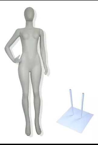 Manequim, com 3 braços,175cm veste 40/42