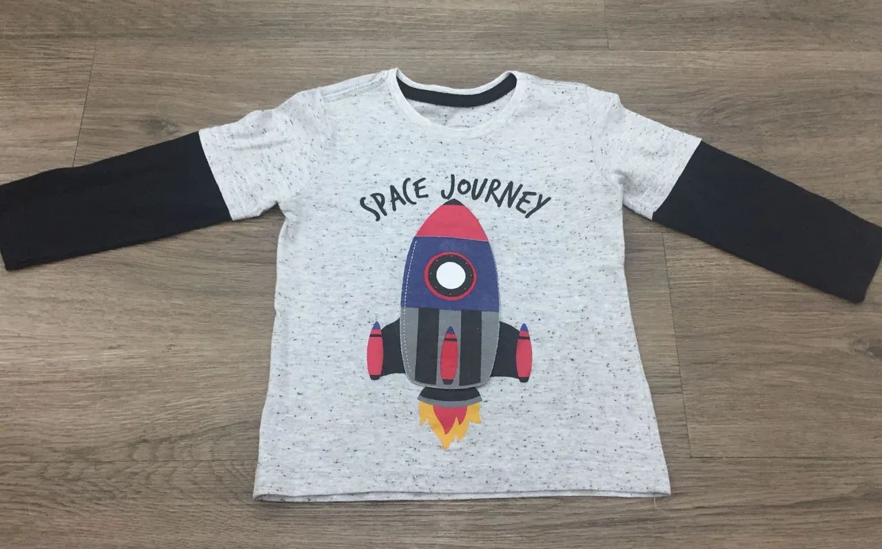 Camisa de manga comprida bebê