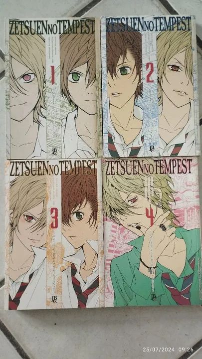 Zetsuen no tempest - Volumes 01 a 04