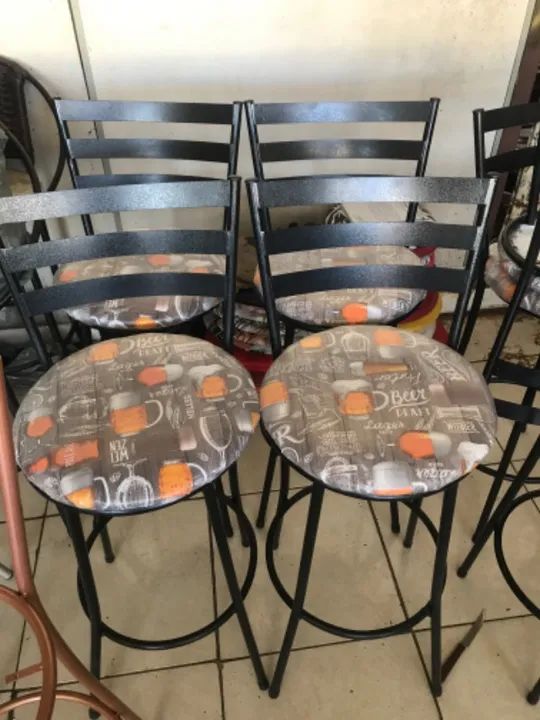 Banquetas banqueta e mesas bistrô para residência e comércio 