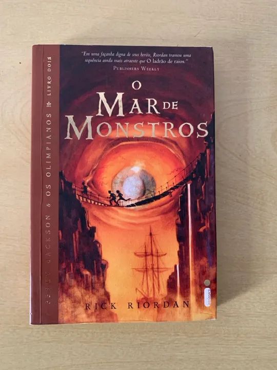 Livro Percy Jackson e o mar de monstros