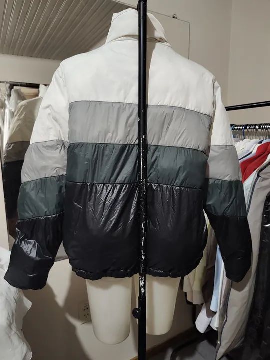 Casaco puffer acolchoado feminino - Foto 4