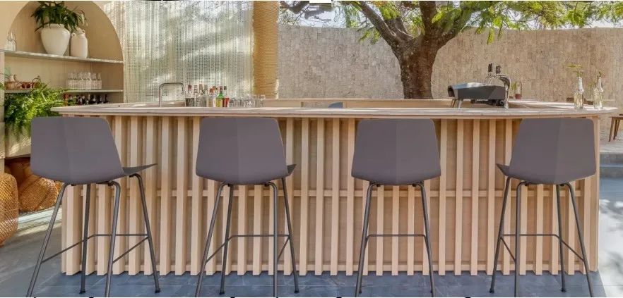 Banqueta de Luxo para Bistro - Foto 3
