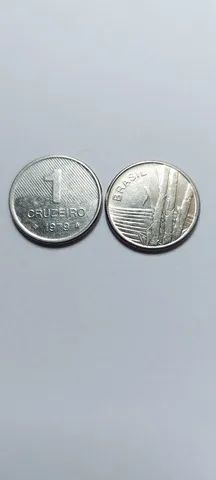 Moedas Antigas de 1 Cruzeiro - 1979 - SOB  