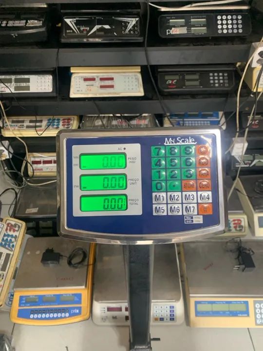 Balança Digital para Comércio 500kg Com Bateria Garantia  - Foto 4