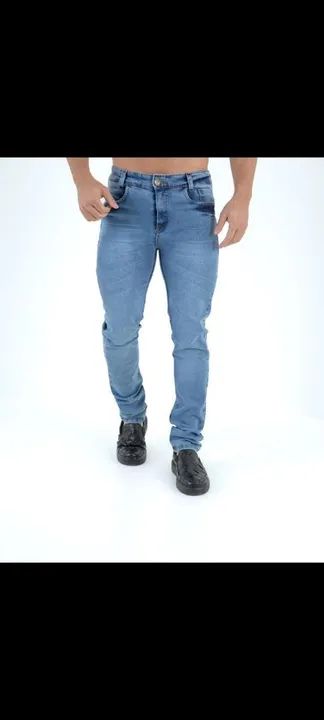 Calças Jeans masculina com lycra do 36 ao 46  - Foto 3
