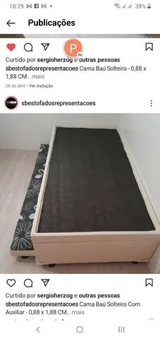  box solteiro com auxiliar e bau. - Foto 4