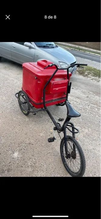 Bicicleta de Entrega com picolé bebidas e outros  - Foto 2