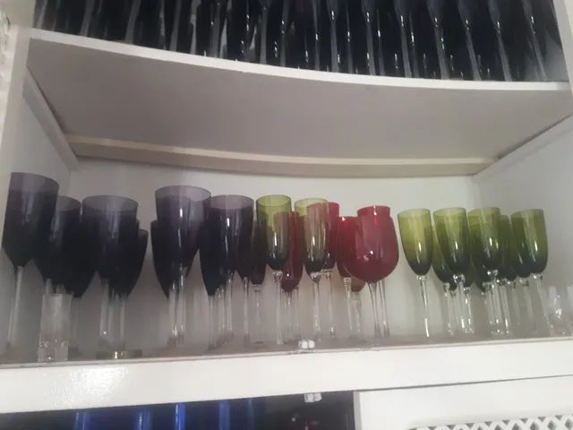 Taças de Cristal Coloridas  - Foto 2
