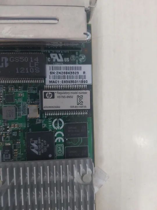 Placa de Rede HP HSTNS-BN50 4 portas Gigabit 