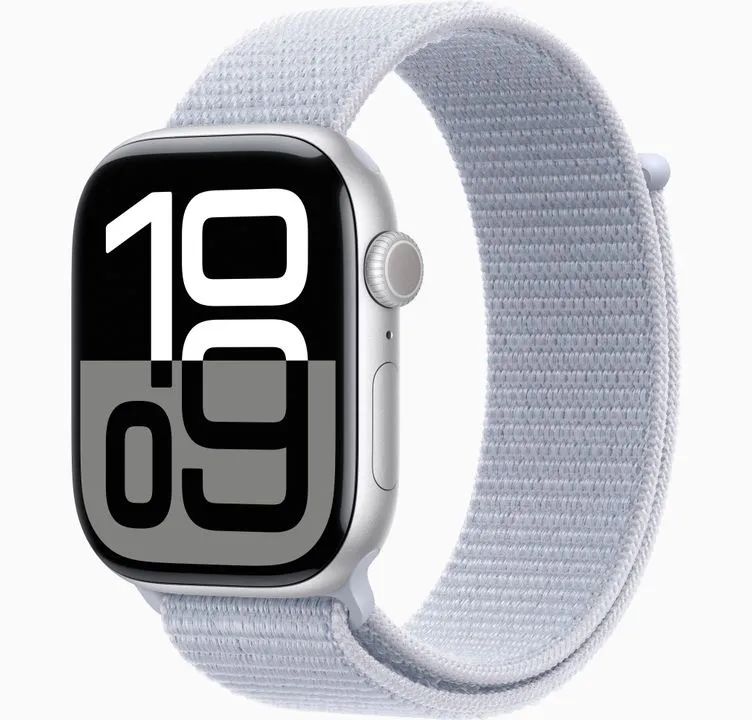Apple Watch Series 10 46MM - Ouro Rosa e Prata - Novo Lacrado - Foto 2