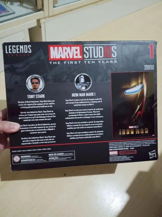 Tony Stark e Mark 1 Marvel Legends Hasbro - Foto 2