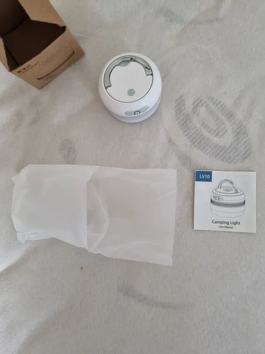 Lâmpada de Camping LED Portátil Recarregável - NOVA na Caixa - Foto 4