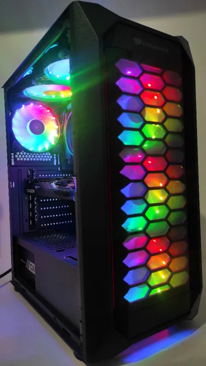 Pc Gamer Cougar: Ryzen 5 3600 + RTX 3060 12GB (Full 4.0)