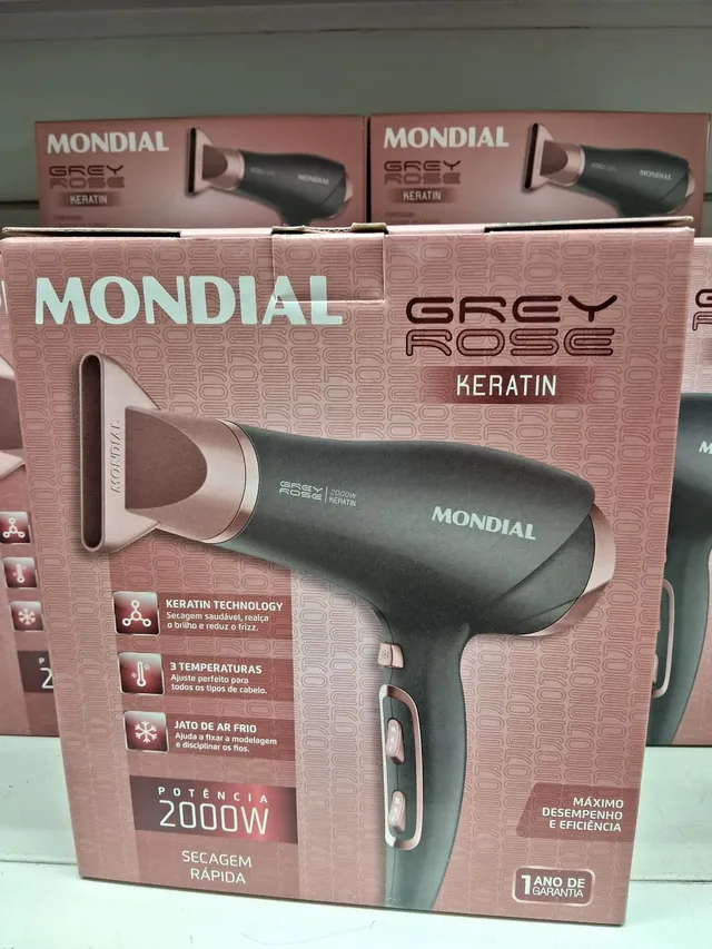Secador cabelo Mondial Novo na Caixa
