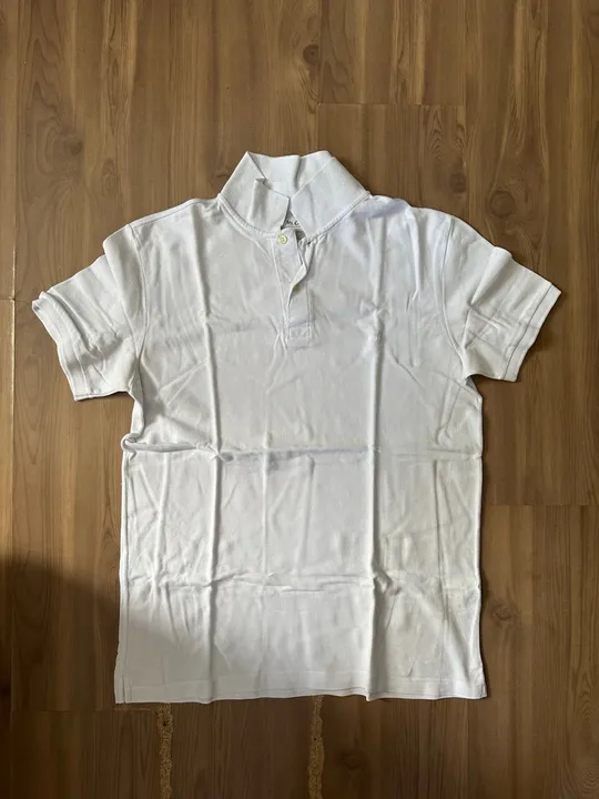 Camisa Polo Branca Mr. Cat - Tamanho M